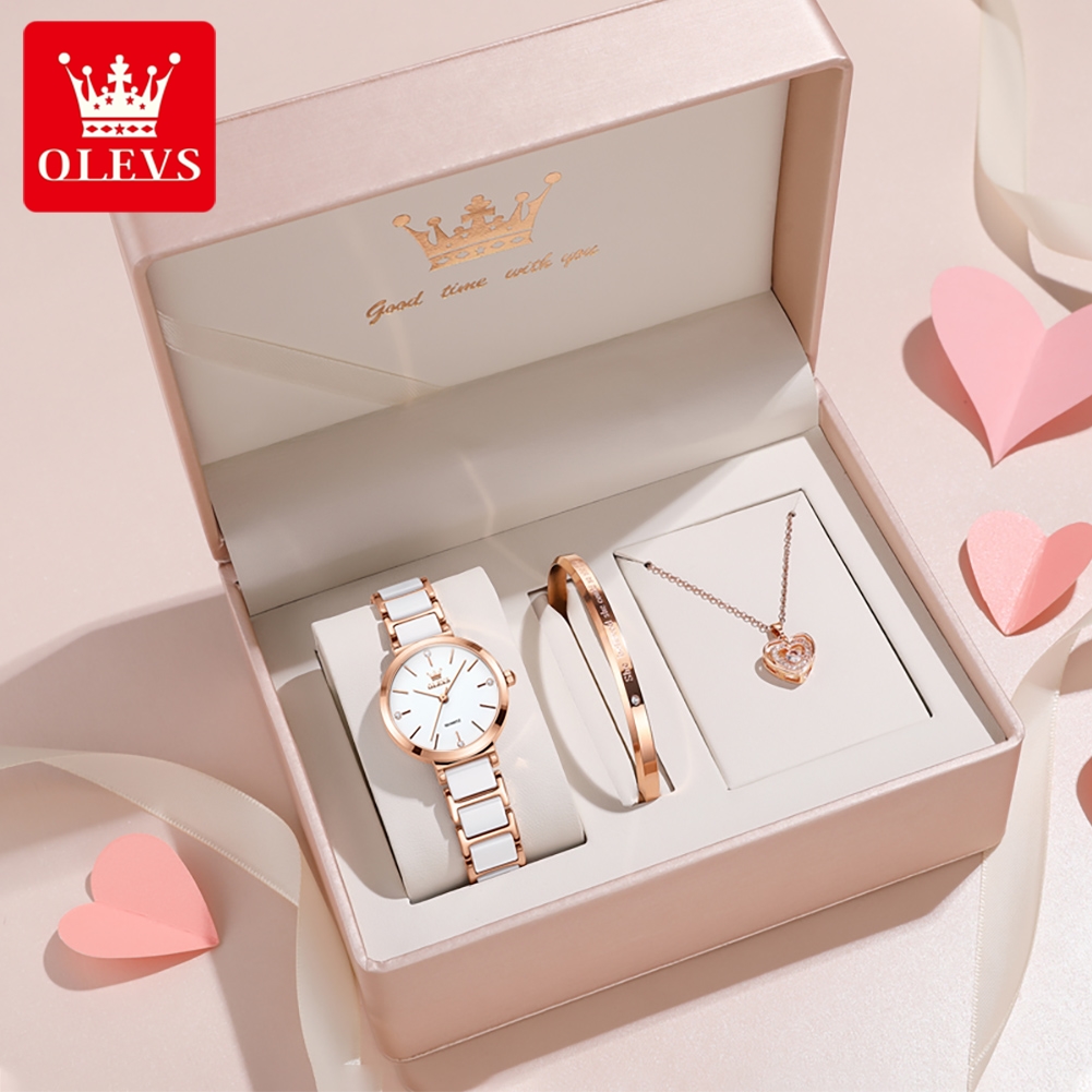 Luxury Watches - OLEVS Women Watch 5877 Luxury Elegant