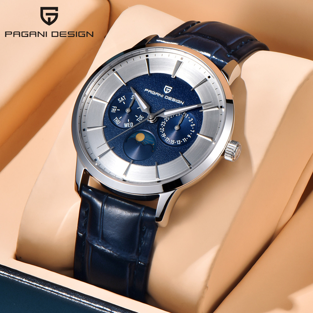 Luxury Watch Brand Tier - Paganidesign Luxury Quartz Stainless Steel Watch