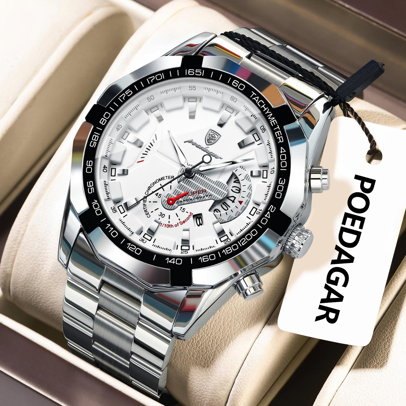 Luxury Watch Longines - POEDAGAR Luxury Brand Man Watch Waterproof