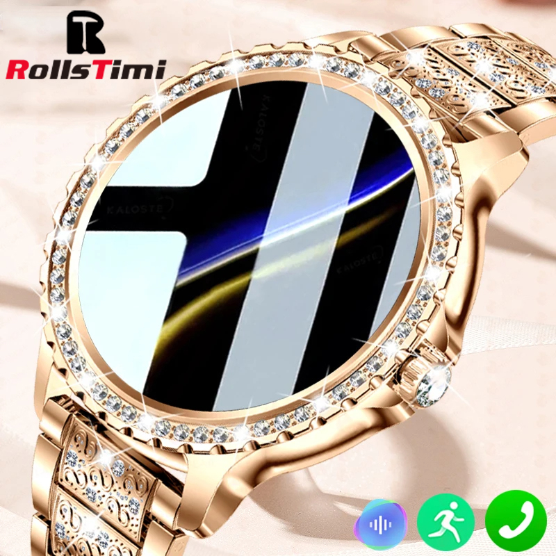 Luxury Watch German - Fashion Luxury Gold Women Smart Watch