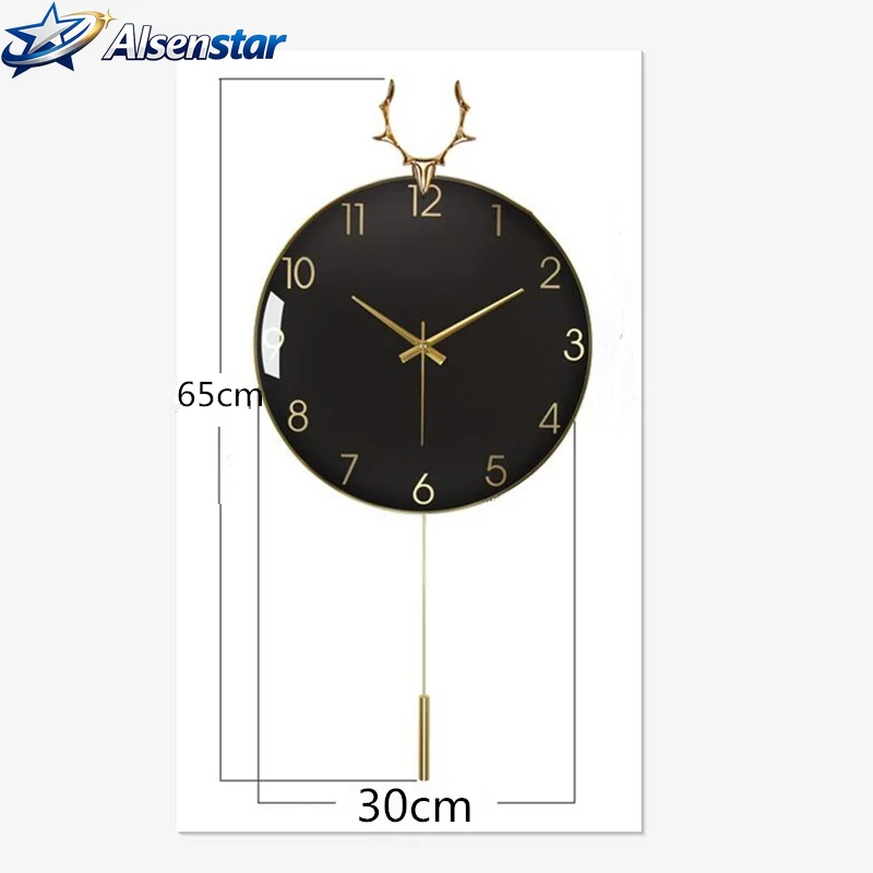 Nordic Luxury Wall Clock for H - Luxury Watch House recension och pris