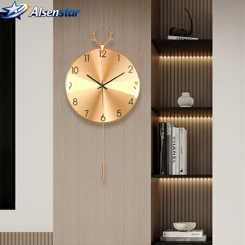Nordic Luxury Wall Clock for H - Luxury Watch House recension och pris