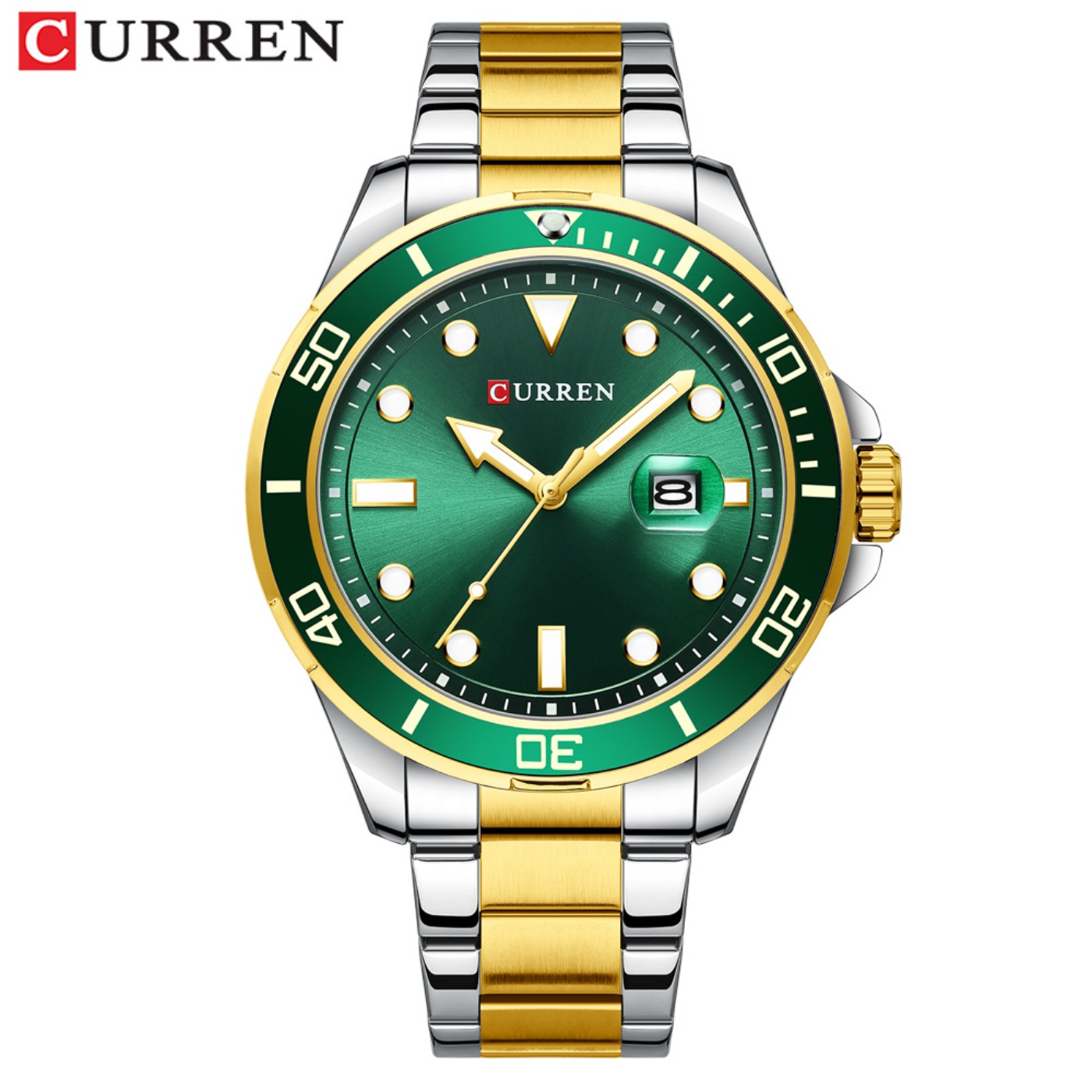 CURREN New Green Water Ghost S - Luxury Watch Men recension och pris