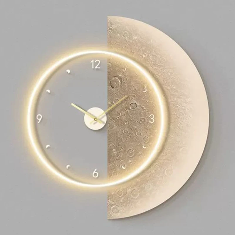 Luxury Wall Clock Modern Led W - Luxury Watch House recension och pris