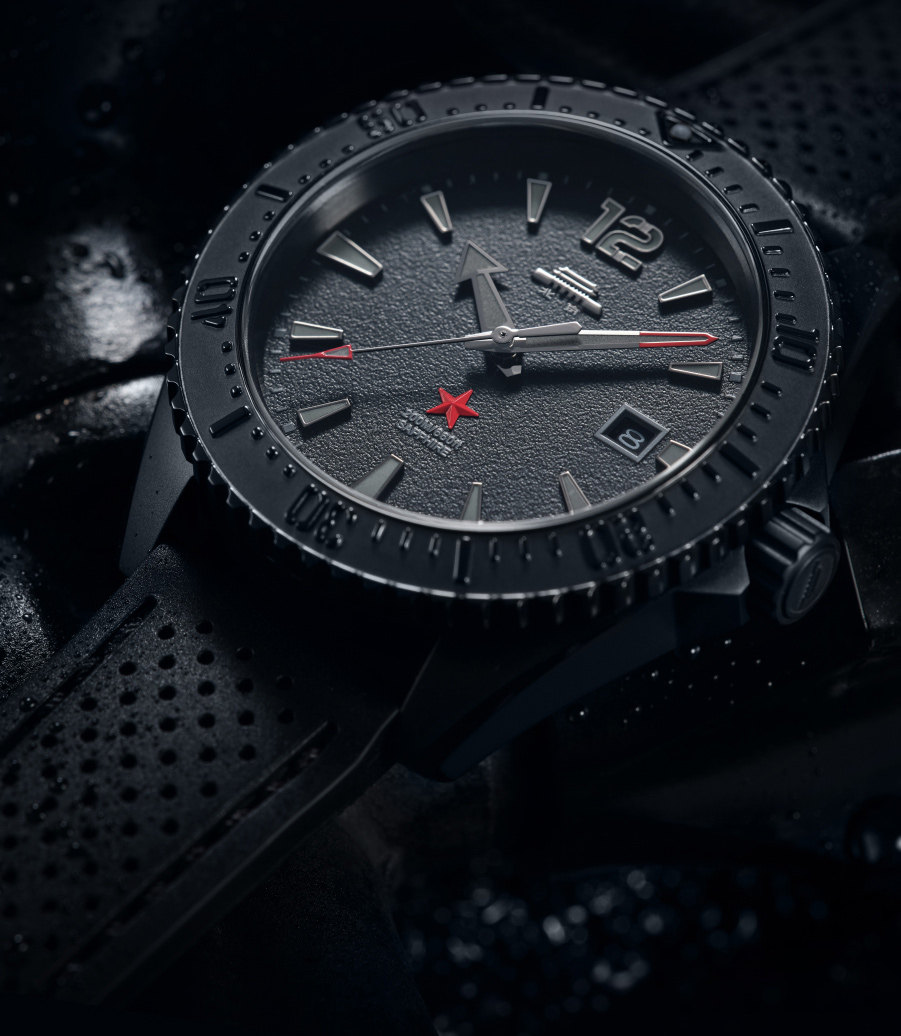 Beijing Dark Black Diver 200M  - Luxury Watch China recension och pris