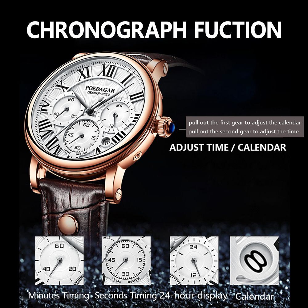 POEDAGAR Top Luxury Watches Fo - Luxury Watch Longines recension och pris