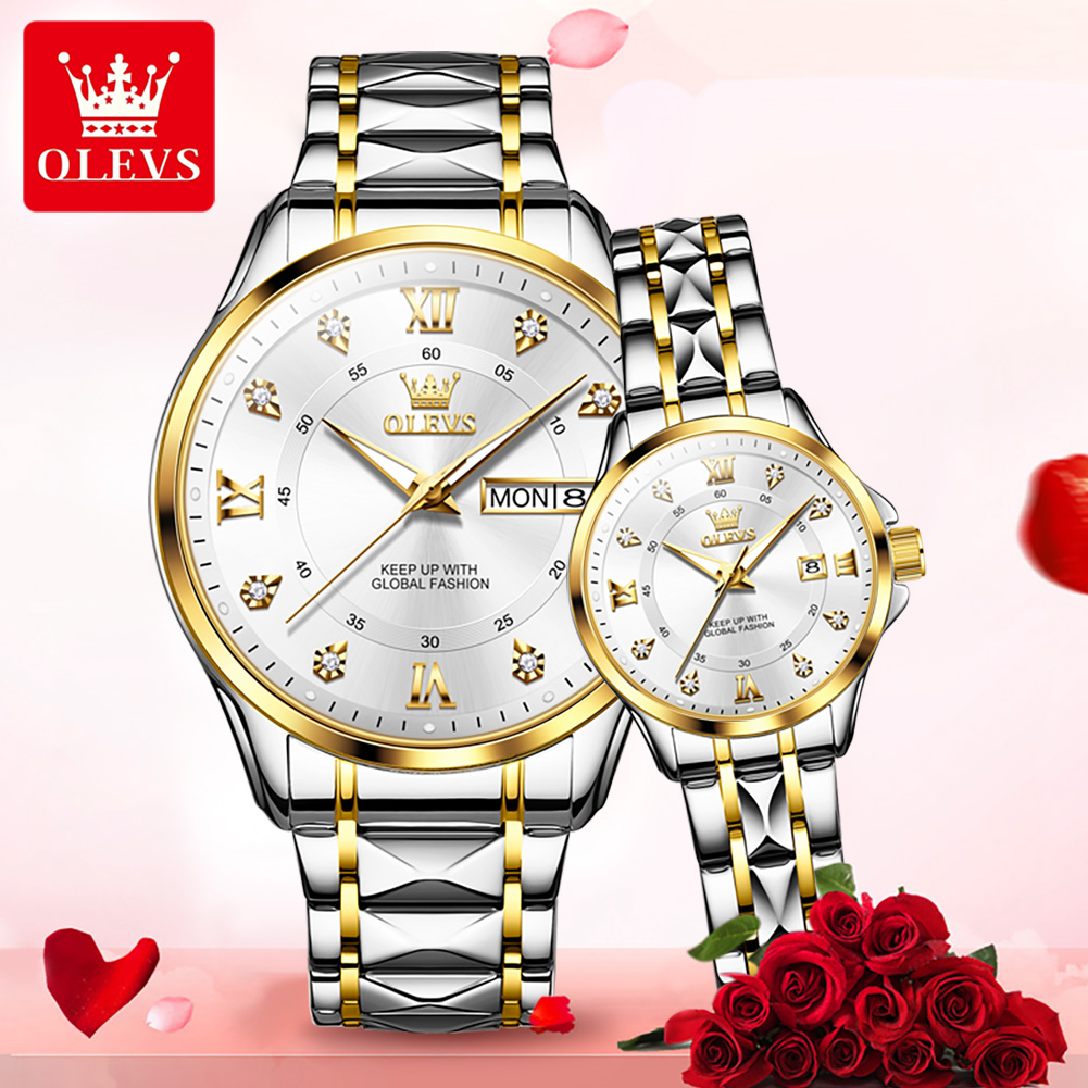 OLEVS 2906 Couple Watch Origin - Luxury Watch Life recension och pris