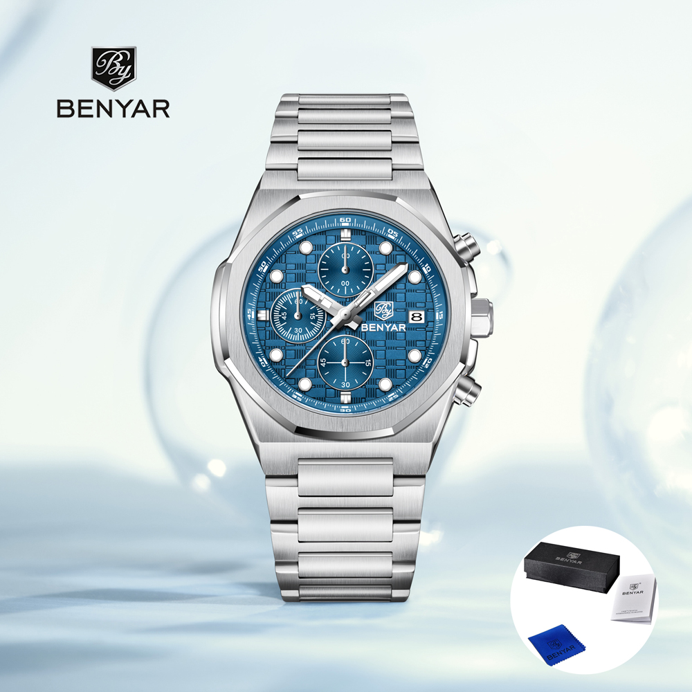 2025 New BENYAR Men's Watches  - Luxury Watch Life recension och pris