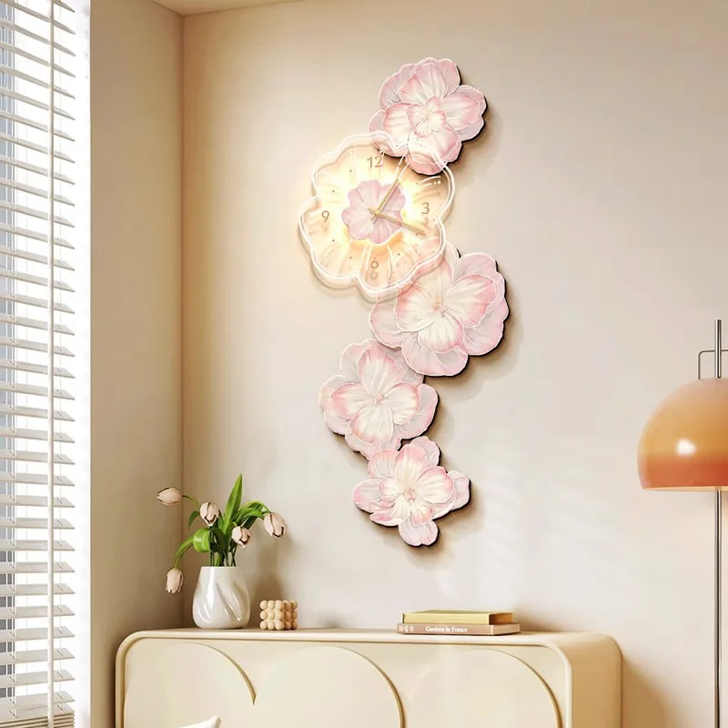 Pink Flower Light Luxury Wall  - Luxury Watch House recension och pris