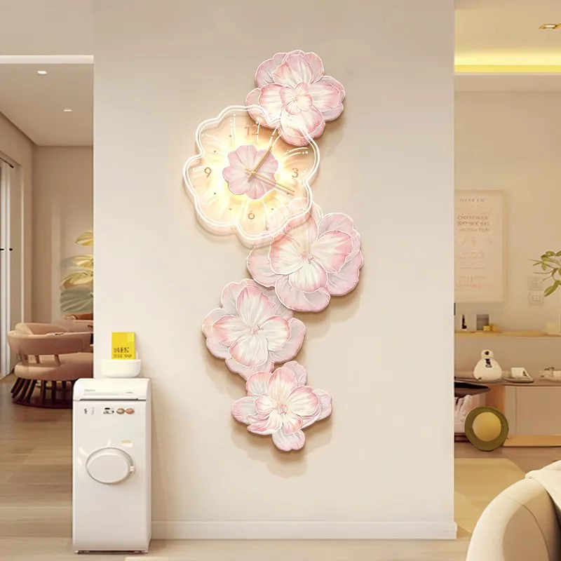 Pink Flower Light Luxury Wall  - Luxury Watch House recension och pris