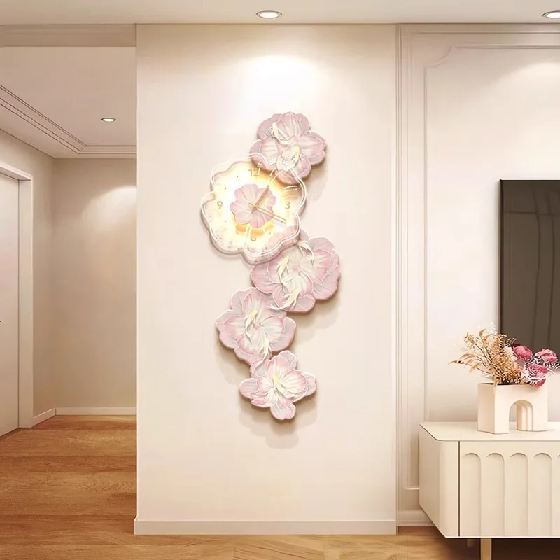 Pink Flower Light Luxury Wall  - Luxury Watch House recension och pris