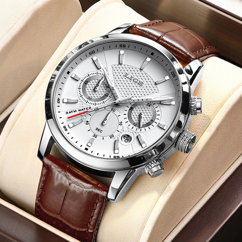 LIGE 2025 Watch Men Fashion Sp - Luxury Watch Longines recension och pris