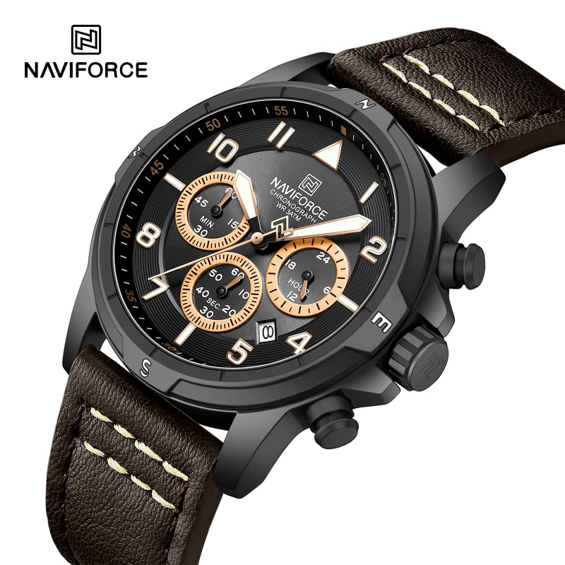 NAVIFORCE Fashion Quartz Chron - Field Watch Military recension och pris