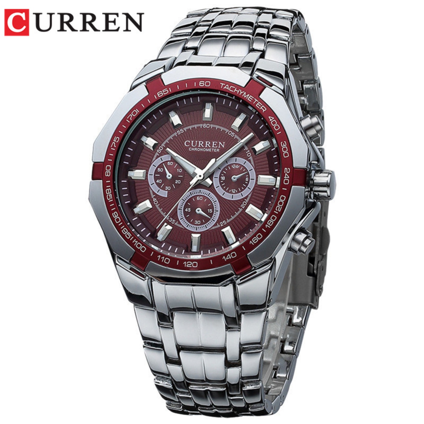 CURREN Men Luxury Brand Milita - Luxury Watch Life recension och pris