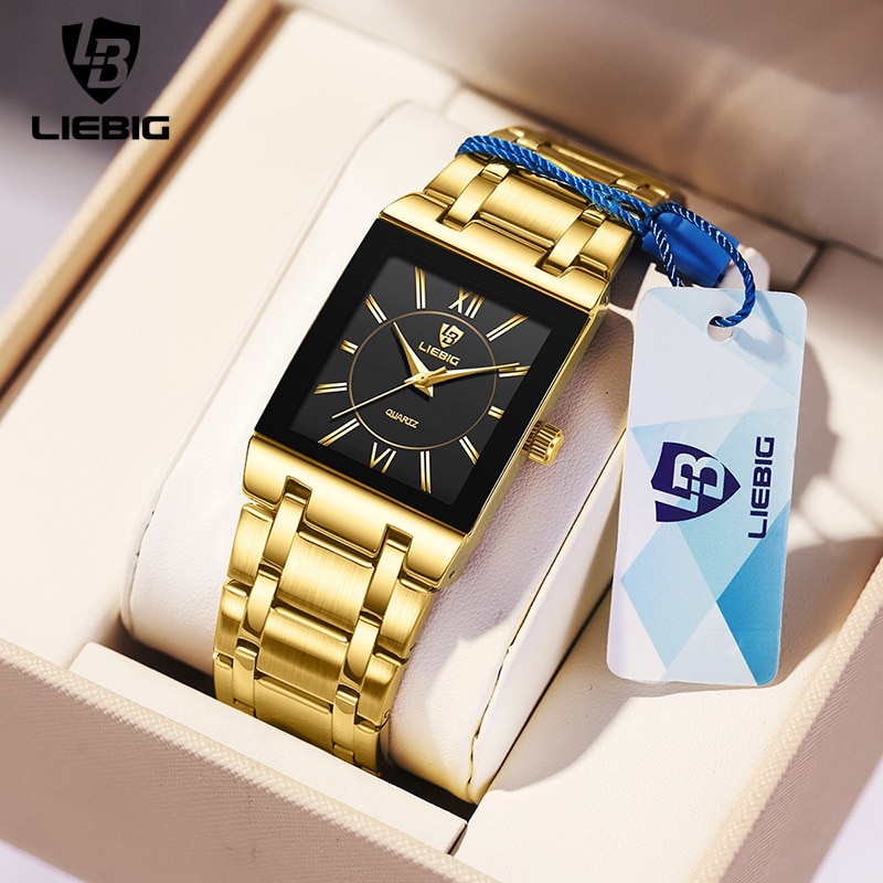 LiEBIG Luxury Golden Quartz Wr - Luxury Watch Exchange recension och pris