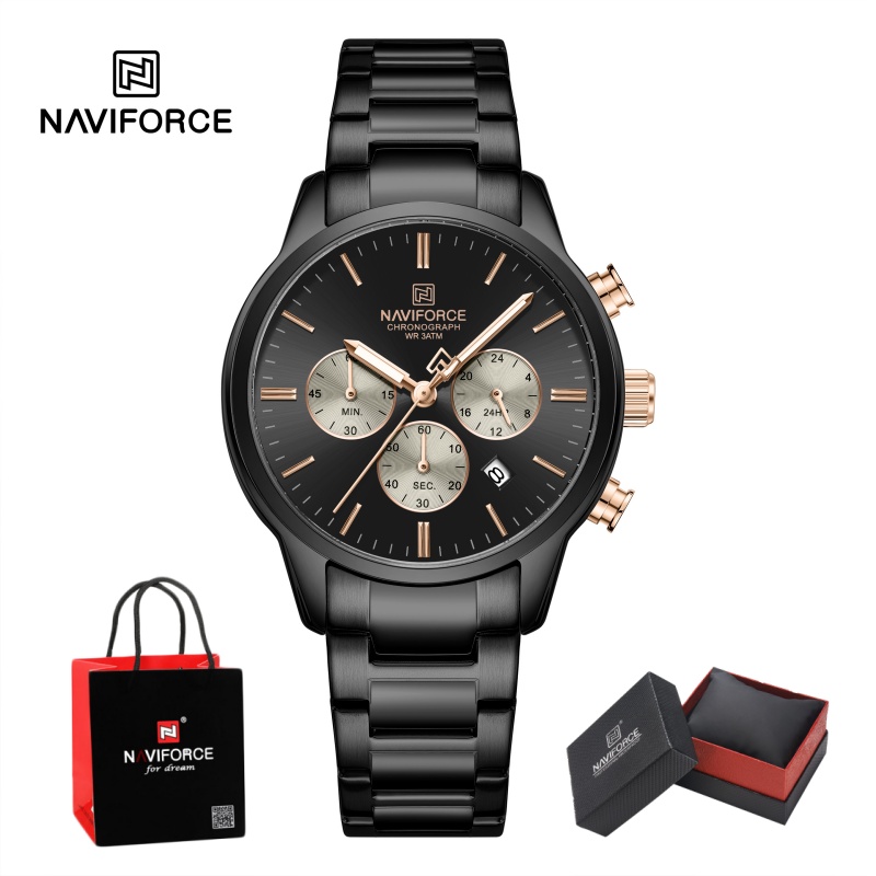 NAVIFORCE Men Quartz Chronogra - Luxury Watch Men recension och pris