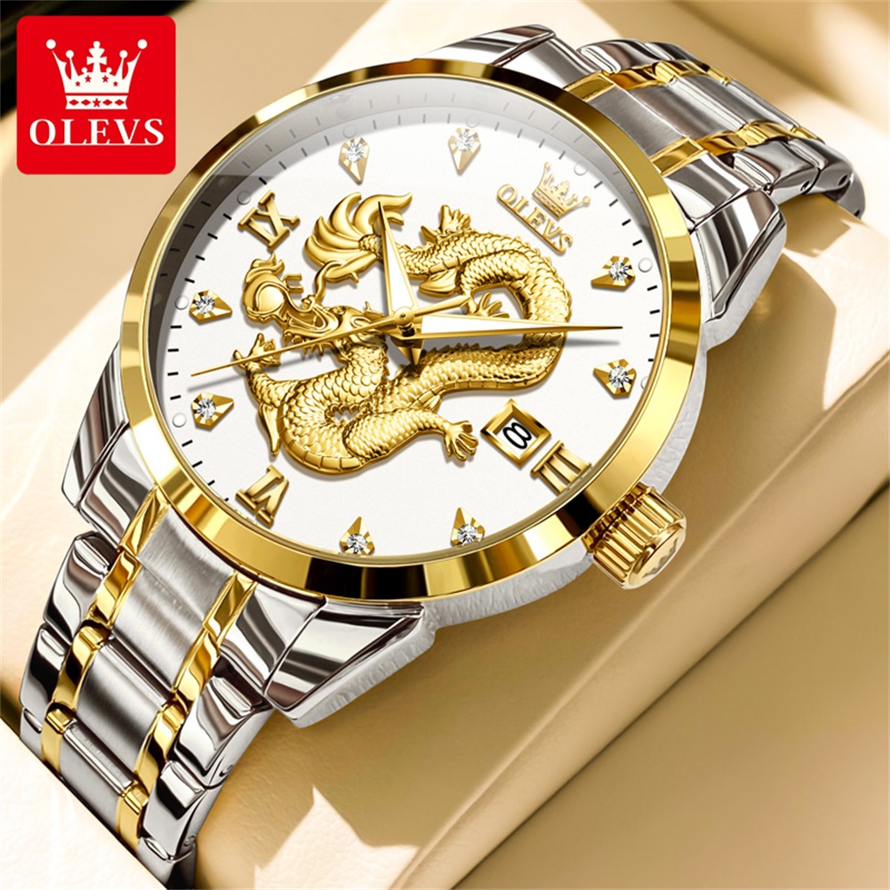 OLEVS Fashion China Loong Drag - Luxury Watch China recension och pris