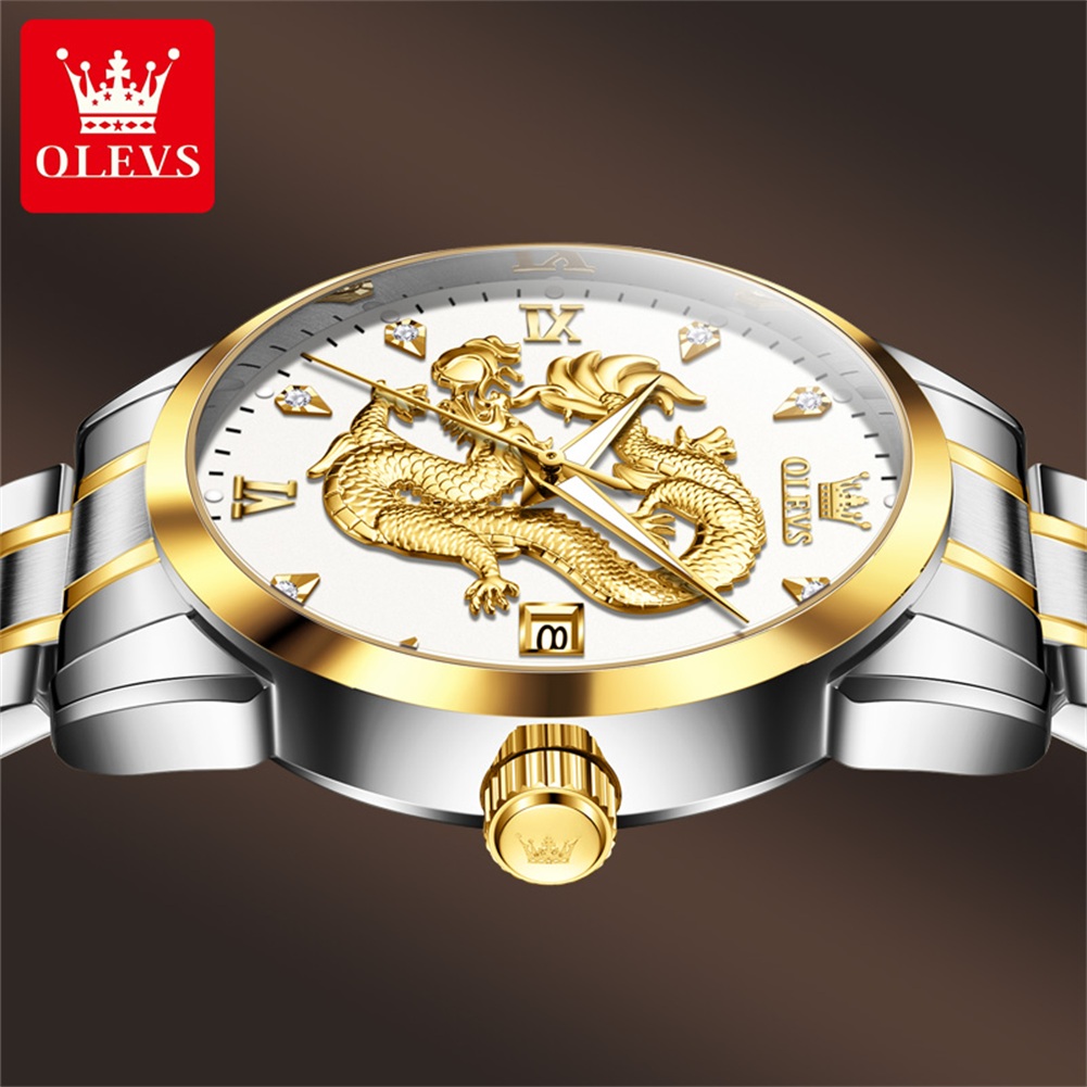 OLEVS Fashion China Loong Drag - Luxury Watch China recension och pris