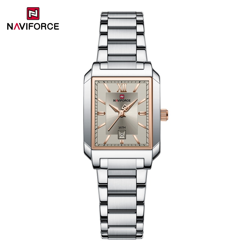 NAVIFOECR Fashion Casual Women - Luxury Watch Black recension och pris