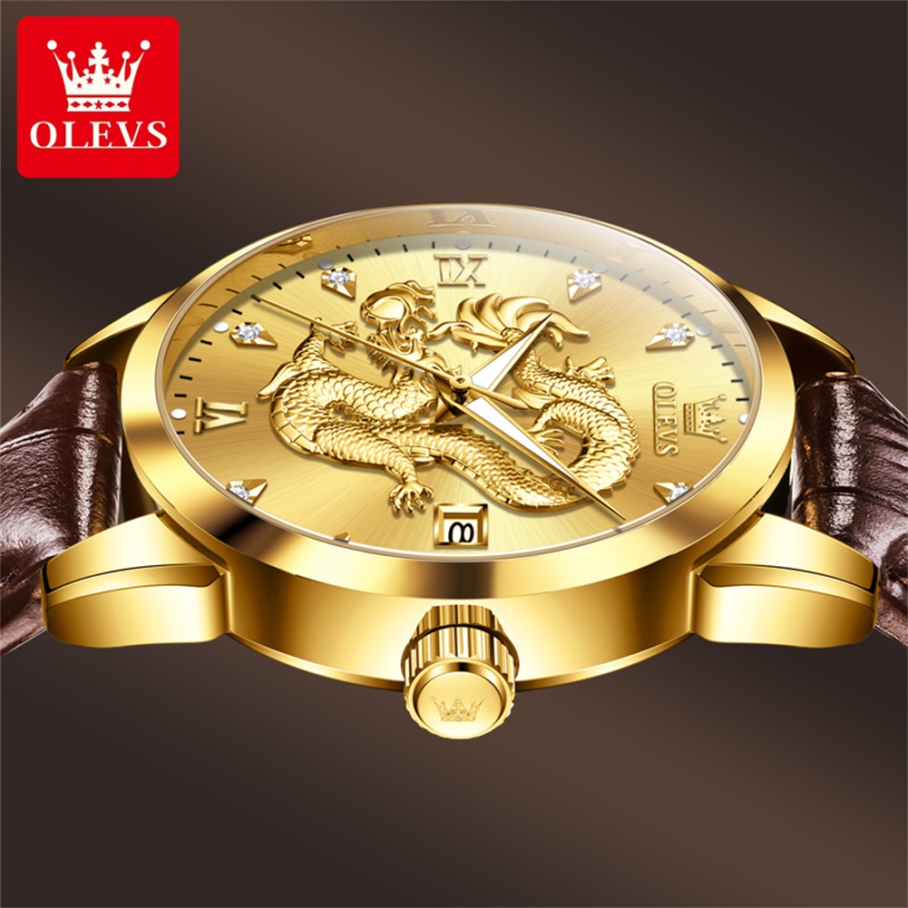 OLEVS Top Brand Mens Watch Fas - Luxury Watch China recension och pris