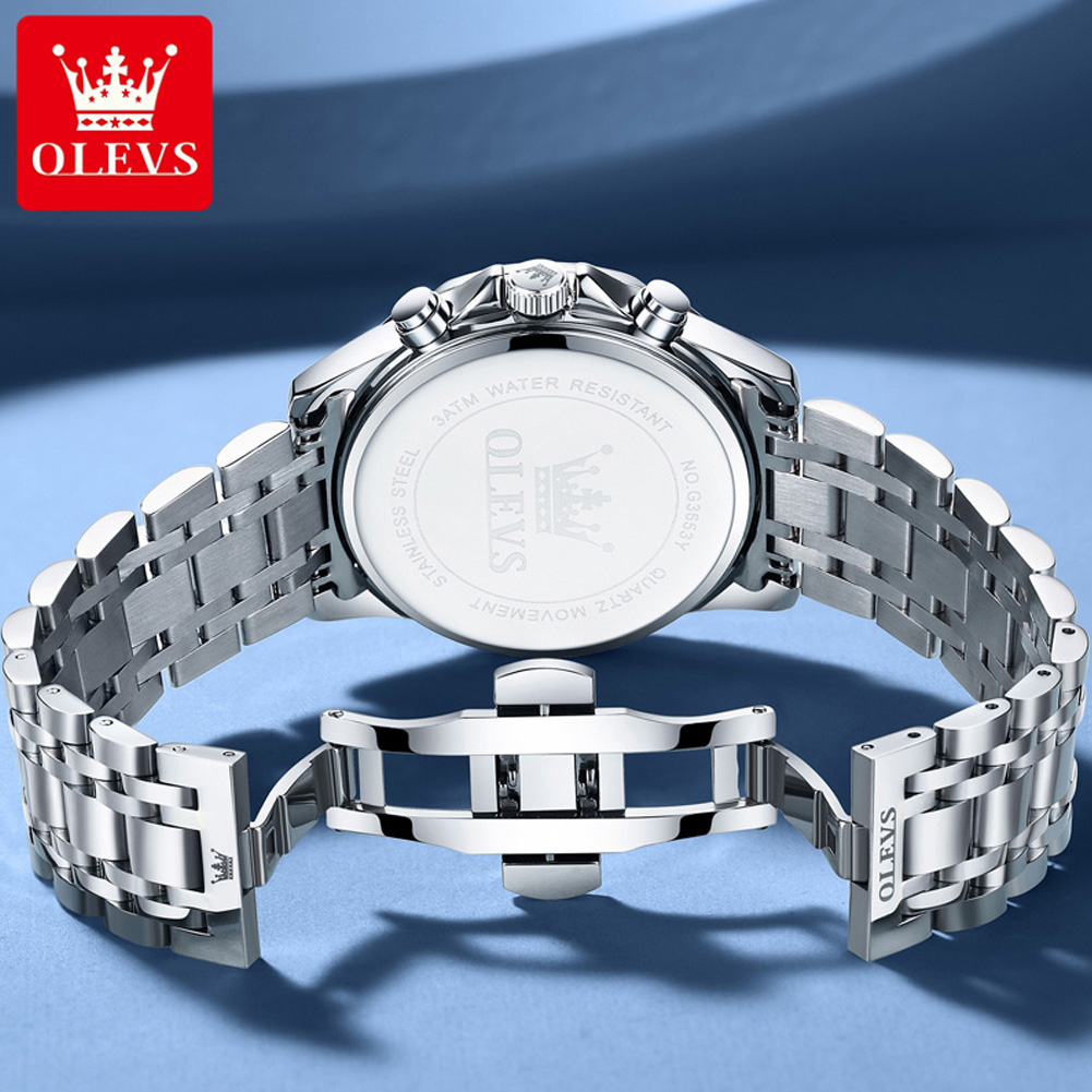 OLEVS 3653 Brand Moon Phase Ca - Luxury Watch Life recension och pris