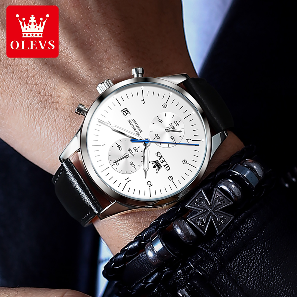OLEVS Original Men's Watches T - Luxury Watch Longines recension och pris