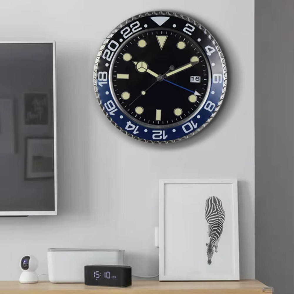 34cm Luxury Creative Wall Cloc - Luxury Watch House recension och pris