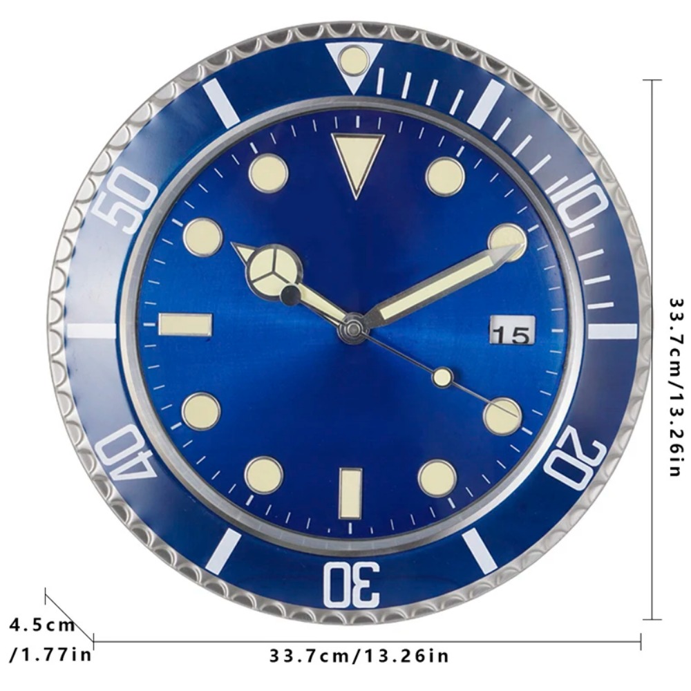 34cm Luxury Creative Wall Cloc - Luxury Watch House recension och pris