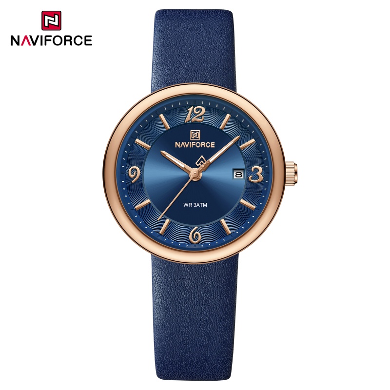 NAVIFORCE New Women Daily Quar - Luxury Watch Black recension och pris