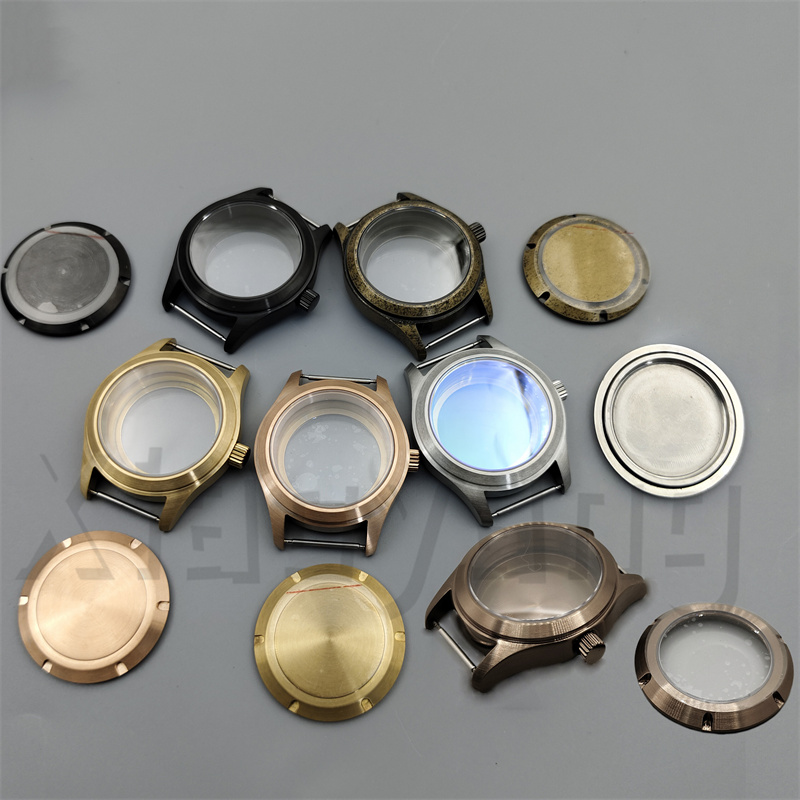 36MM/39MM Brushed Brass Bronze - Bronze Case Watch recension och pris