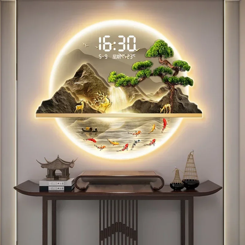 Art Mural Wall Clocks Led Livi - Luxury Watch House recension och pris