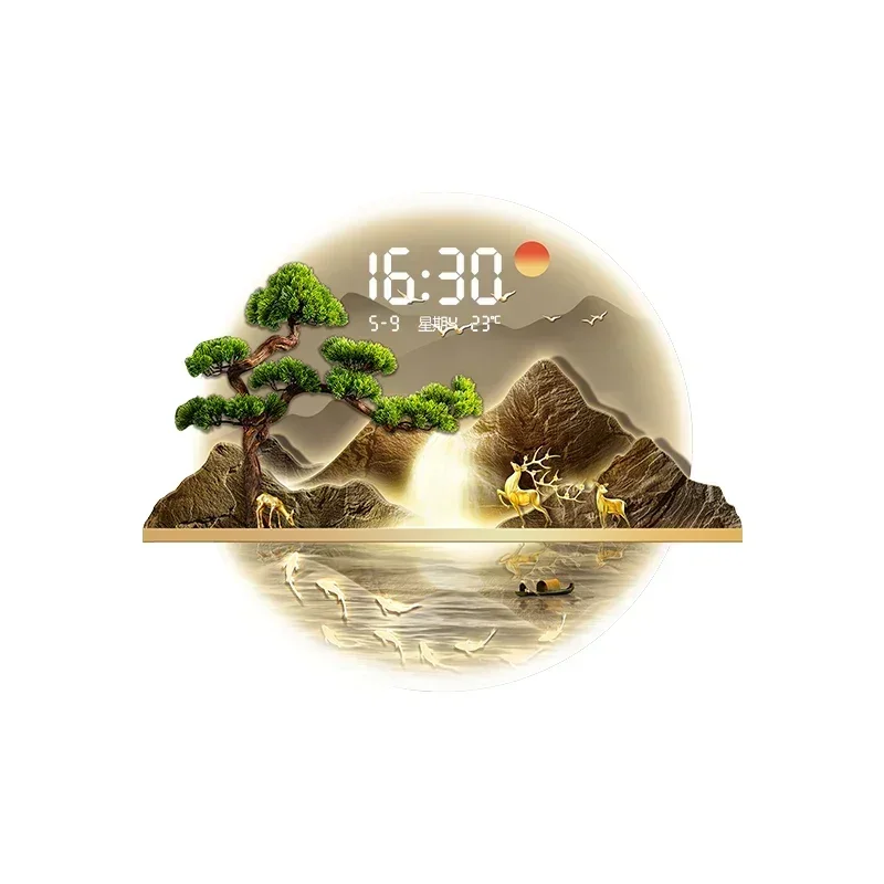 Art Mural Wall Clocks Led Livi - Luxury Watch House recension och pris