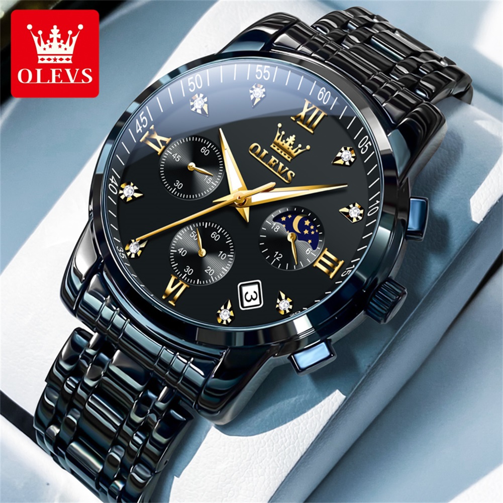 OLEVS Popular men's watches st - Luxury Watch Life recension och pris
