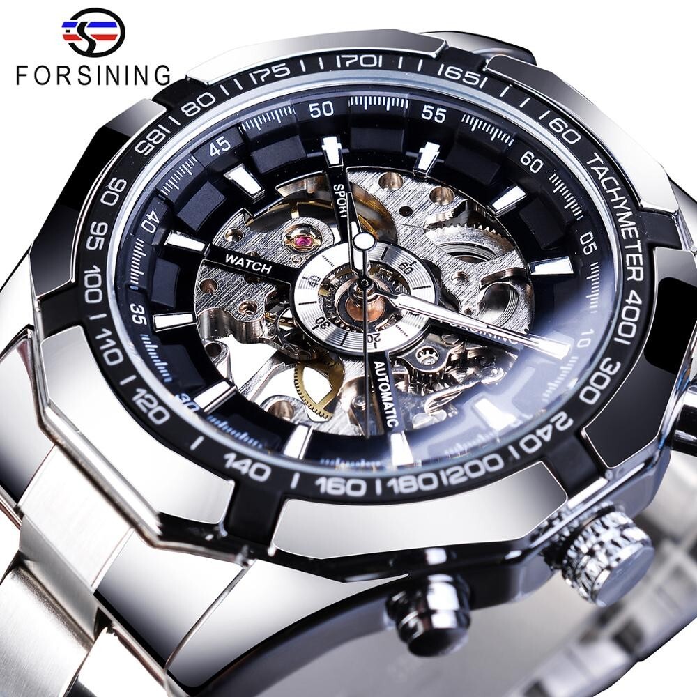 FORSINING Brand Automatic Self - Luxury Watch Nice recension och pris