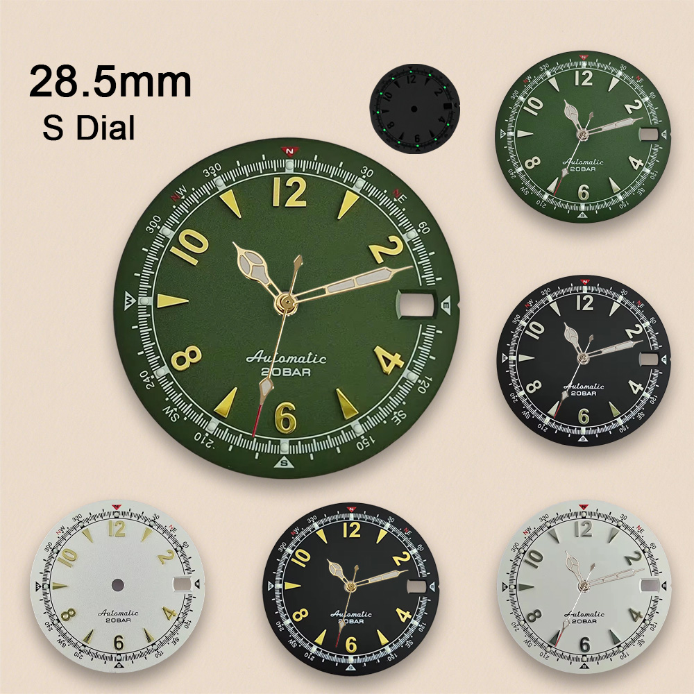 Nh35 Dial S Logo 28.5mm Retro  - Bronze Case Watch recension och pris