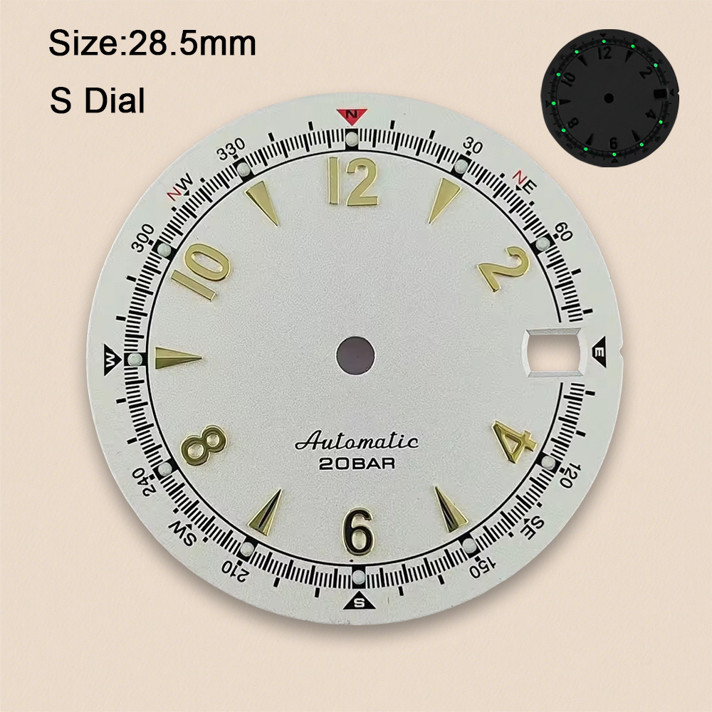 Nh35 Dial S Logo 28.5mm Retro  - Bronze Case Watch recension och pris