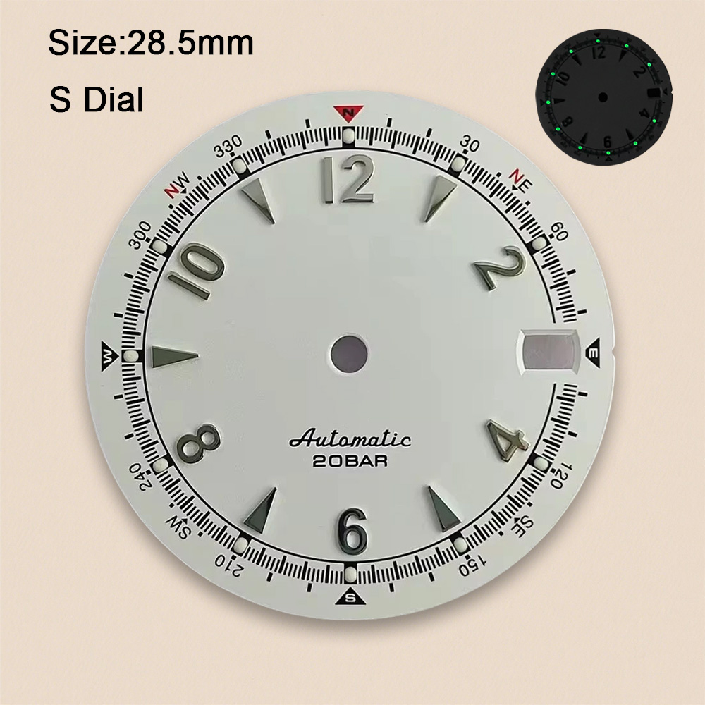 Nh35 Dial S Logo 28.5mm Retro  - Bronze Case Watch recension och pris