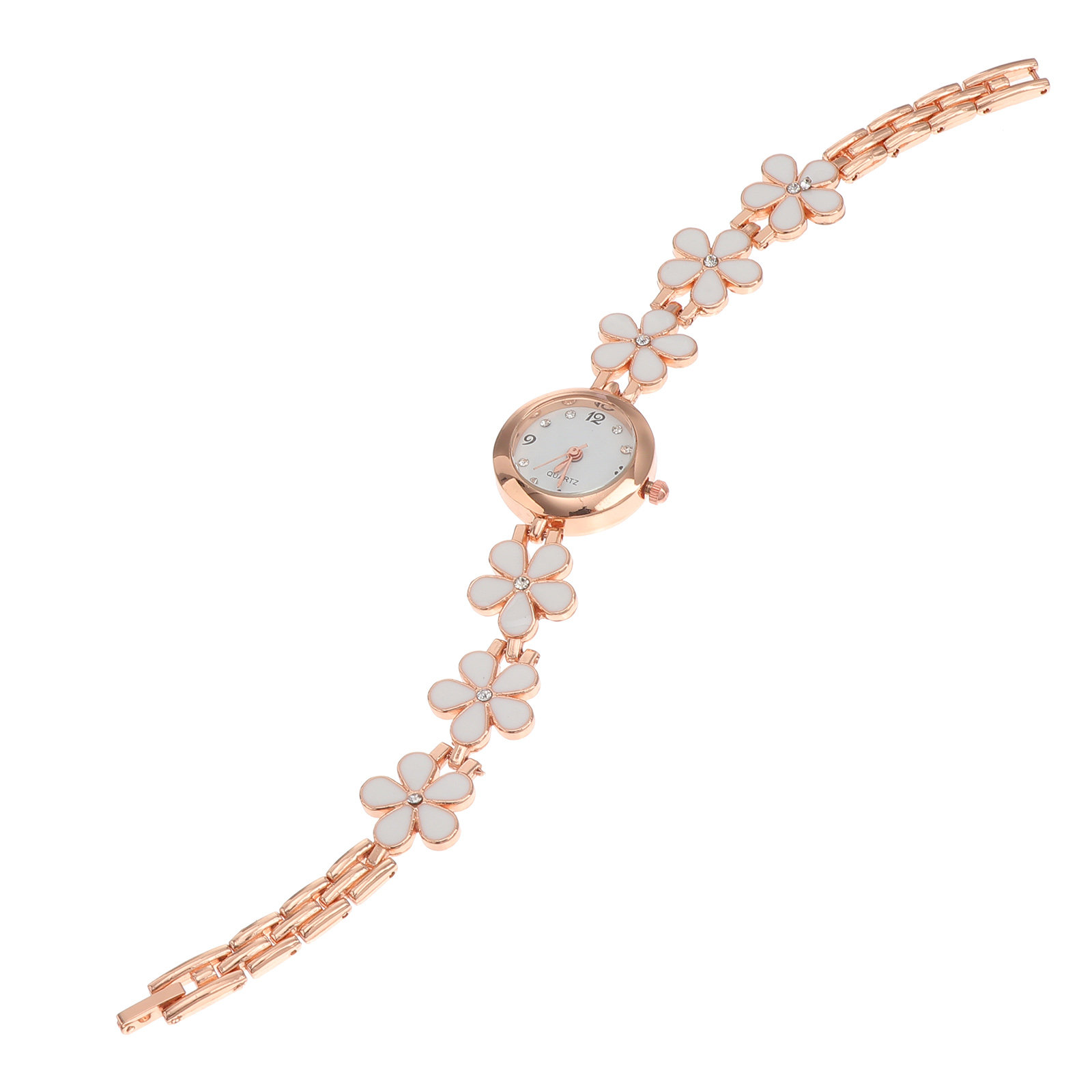 Elegant Crystal Quartz Bracele - Luxury Watches recension och pris