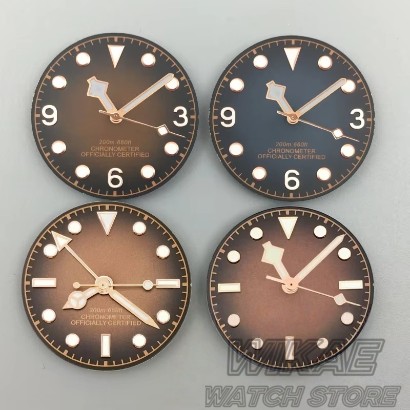 29mm Gradient Dial Vintage Bla - Bronze Case Watch recension och pris
