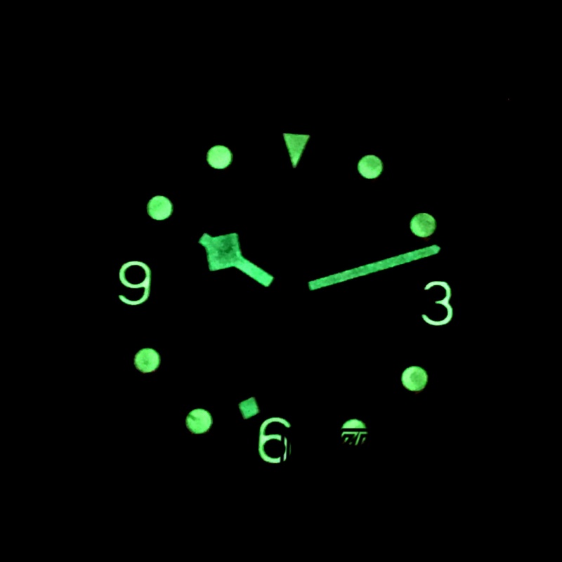 29mm Gradient Dial Vintage Bla - Bronze Case Watch recension och pris