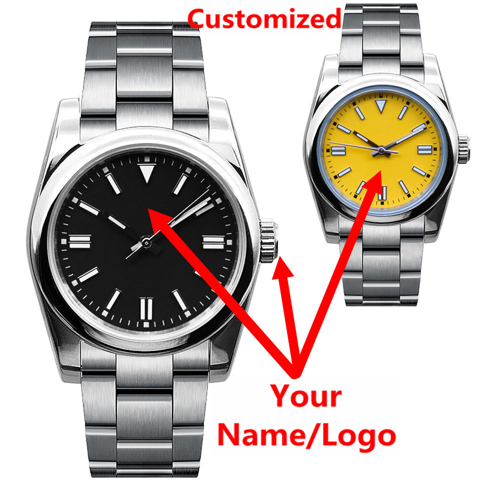 Custom Logo Mens Watch Sapphir - Luxury Watch Life recension och pris