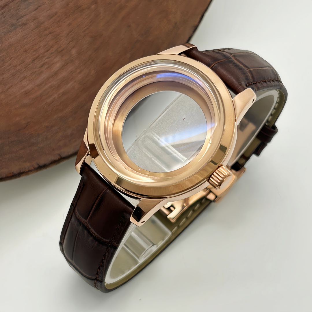 39mm Watch Case Butterfly Doub - Bronze Case Watch recension och pris