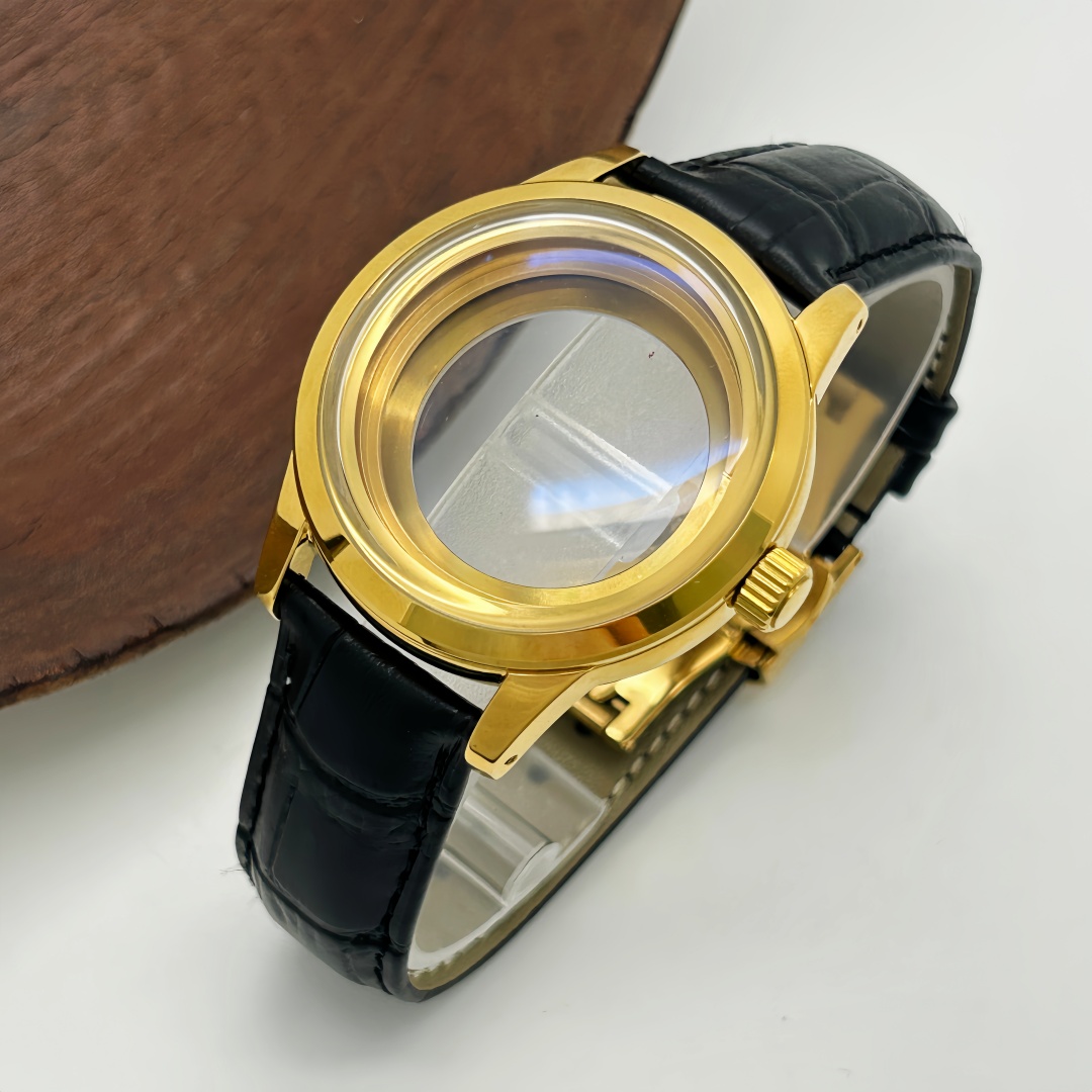 39mm Watch Case Butterfly Doub - Bronze Case Watch recension och pris