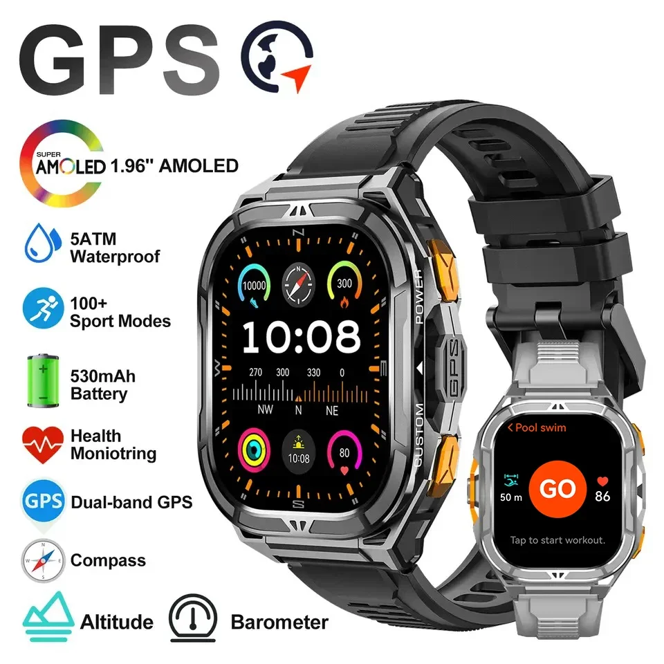 Luxury AMOLED Smartwatch Real  - Luxury Watch German recension och pris
