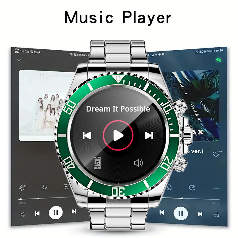 Smart Watch Man Aiweile AW12 H - Luxury Watch Korea recension och pris