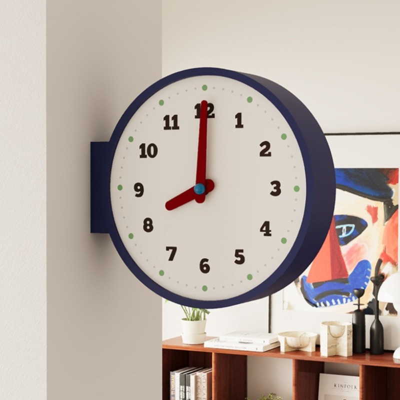Double Sided Wall Clock Corner - Luxury Watch House recension och pris