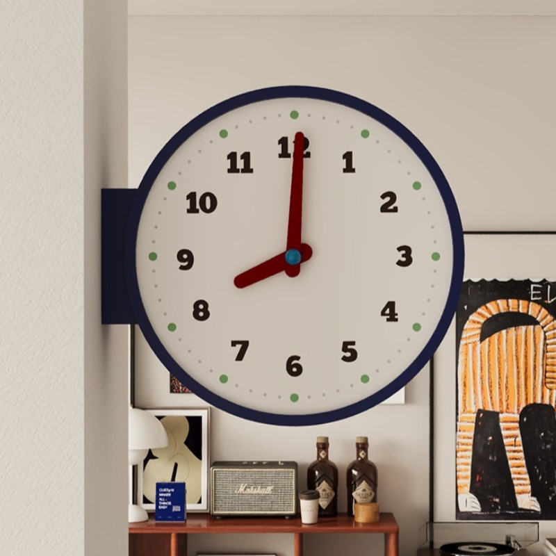 Double Sided Wall Clock Corner - Luxury Watch House recension och pris